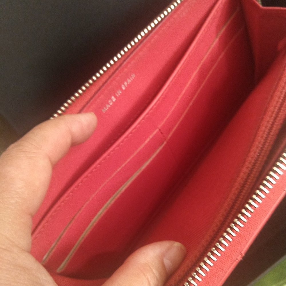 Chanel Patent Leather Large Zip Wallet - Picture 9 of 16